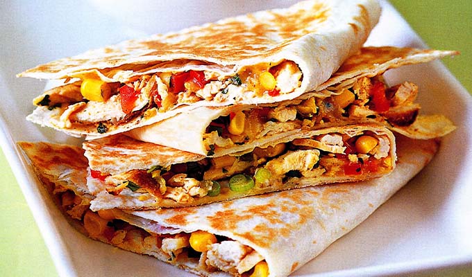 CHICKEN QUESADILLA