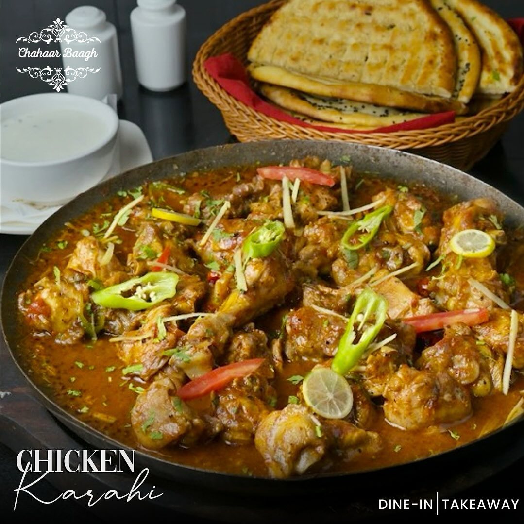  Chicken Karahi at Chahaar Bhaag! 