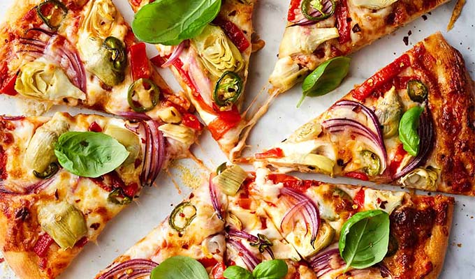 Vegetable Pizza (lg)