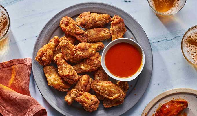 Crispy wings 