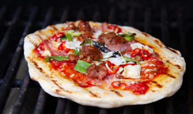 Grill Pizza by Arab Taste