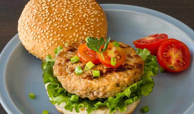 Fish In A Bun Burger