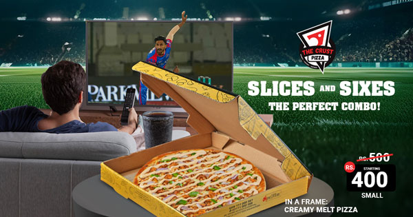 The Crust Pizza Slice  Sixes