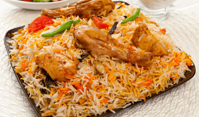 Chicken Biryani by Tandoori Restaurant