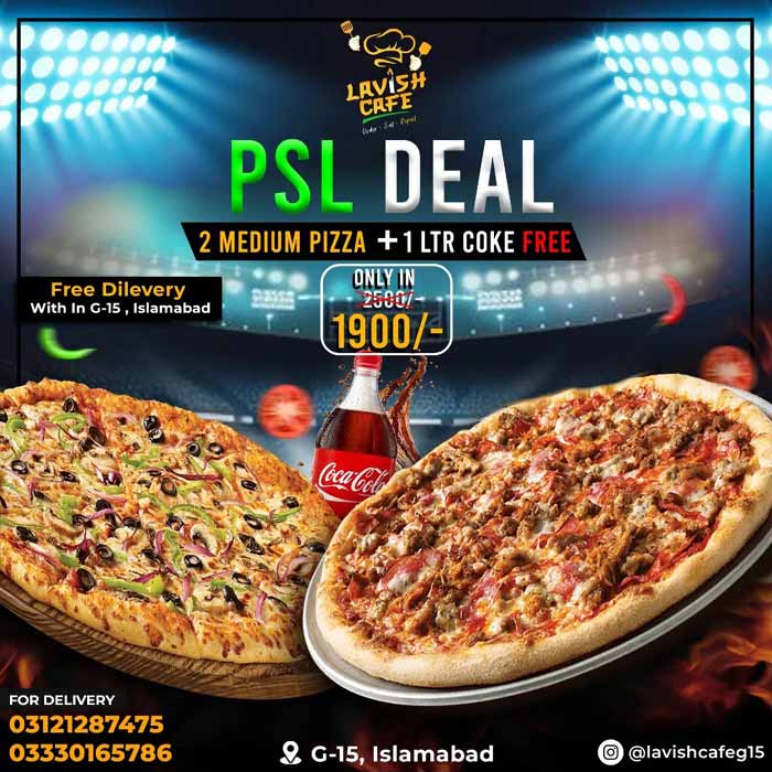 PSL Pizza Deal by Lavish