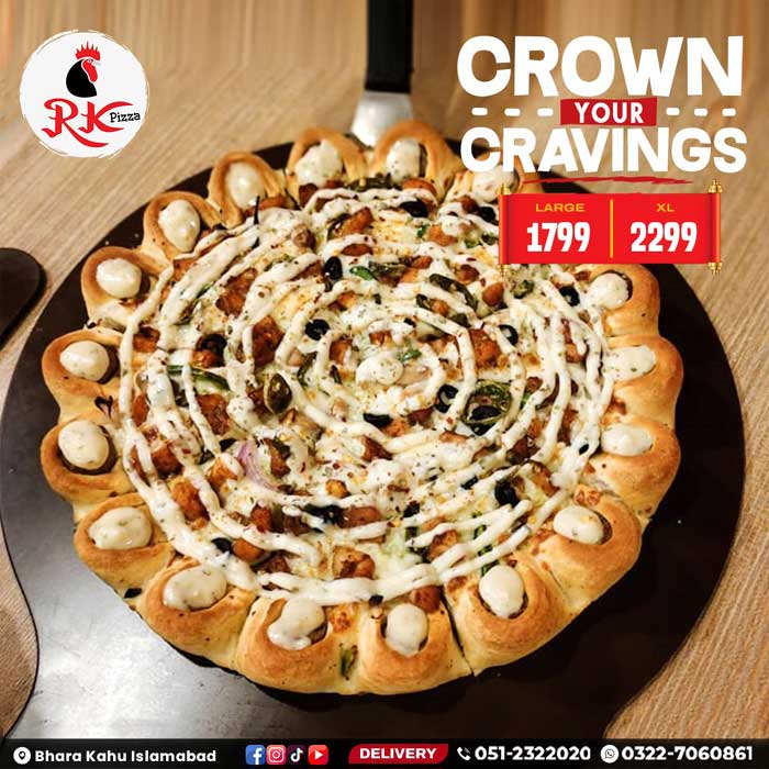 Crown Pizza at Rk Pizza