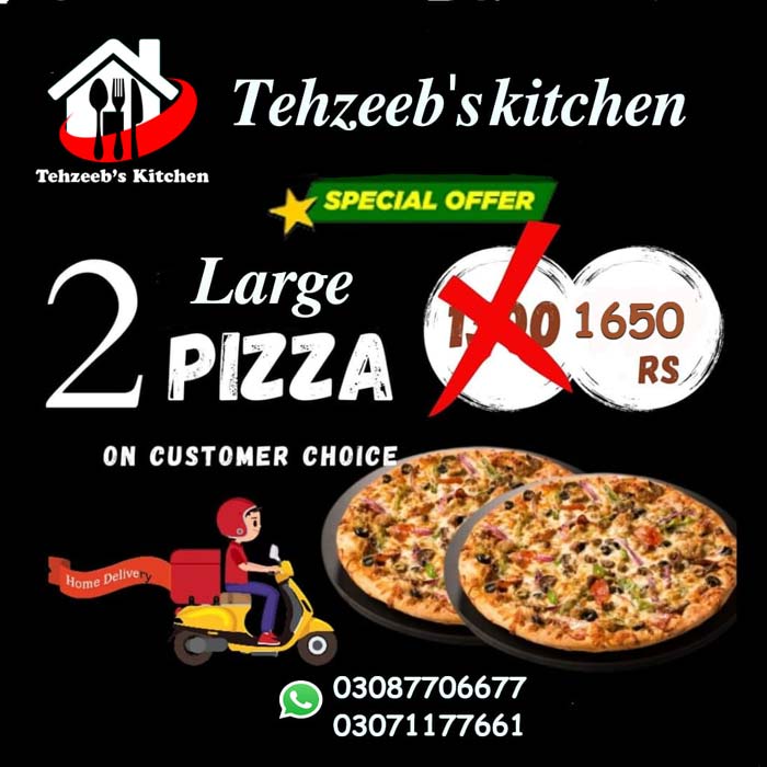 Special Offer at Tehzeebs Kitchen