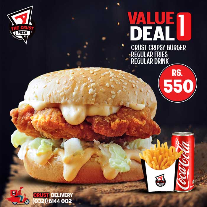 Value Deal 1 at Pizza Crust Kharian