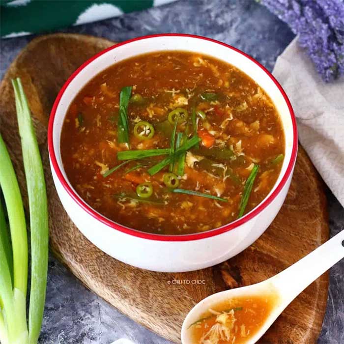 Hot  Sour Soup By Chow Fun