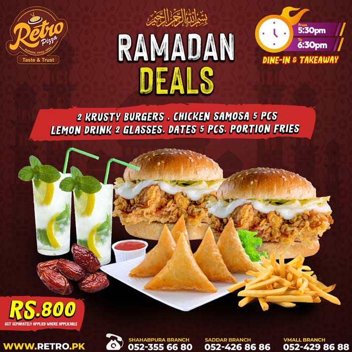 Ramzan Deal by Retro