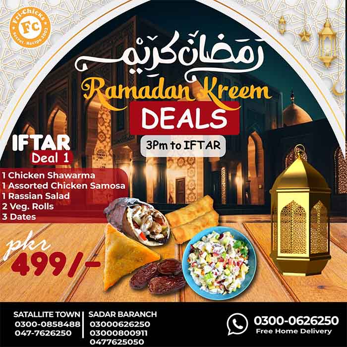 Iftar Deal By Fri Chicks