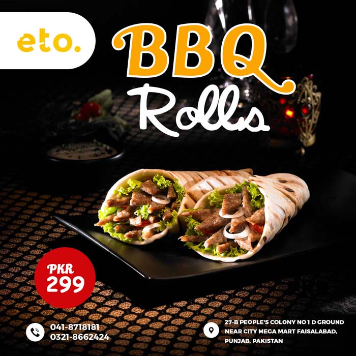 BBQ Rolls by Eto