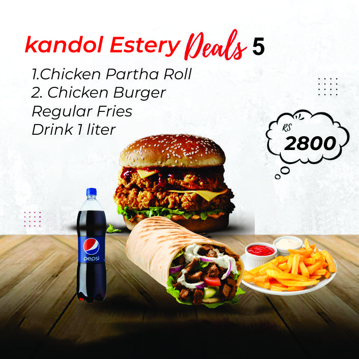 Kandol Eatery Pizza Deal 5