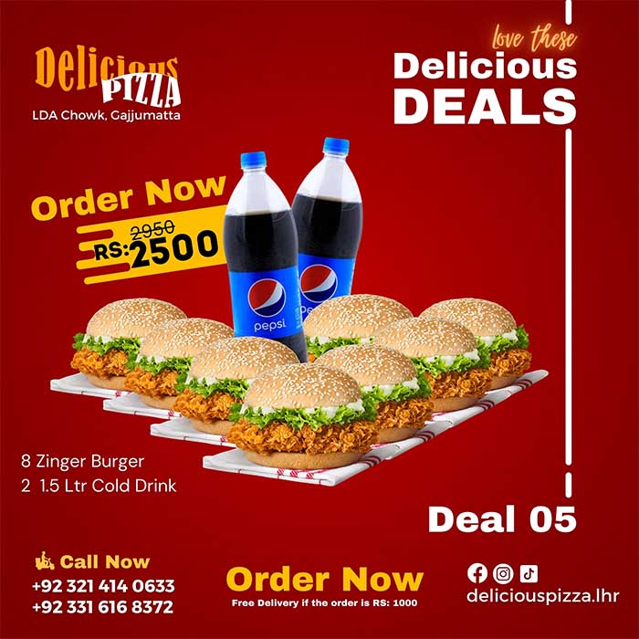 Deal 4 By Delicious Pizza