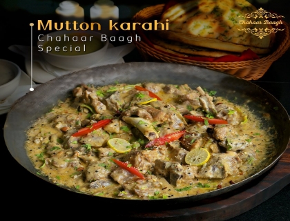  Chahaar Bhaags special Mutton Karahi!  