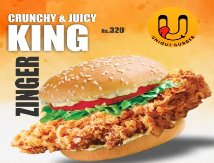 CRUNCHYJUICY ZINGER BUGER