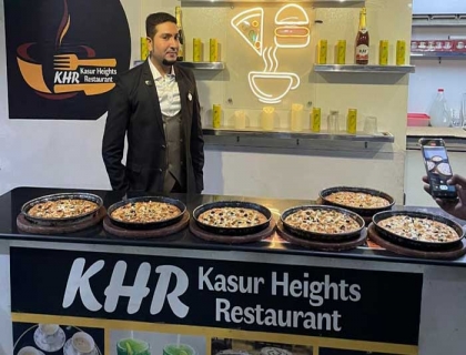 Kasur Heights Restaurant Crown Crust Pizza