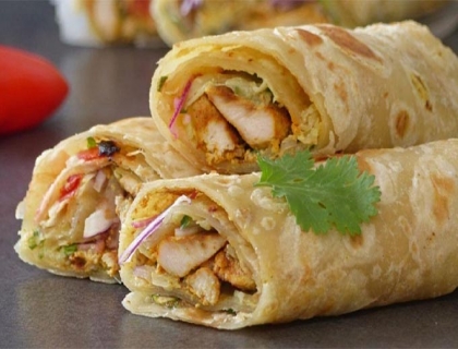 Chicken Paratha Roll