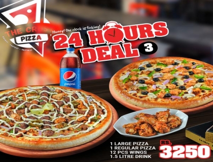 The Crust Pizza 24 Hours Deal 3