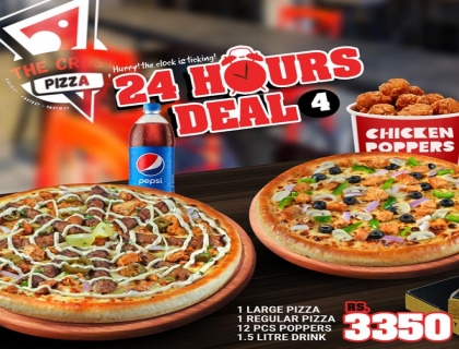 The Crust Pizza 24 Hours Deal 4