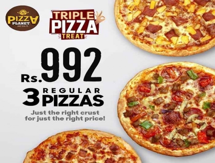 Planet Triple Pizza Deals