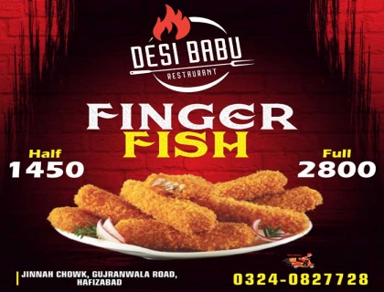 Finger Fish at Wingos