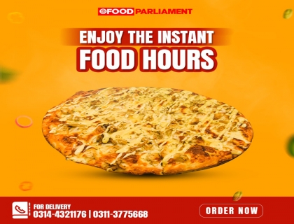 Malai Boti Pizza by Food parliament