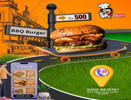 BBQ Burger by FOOD Station