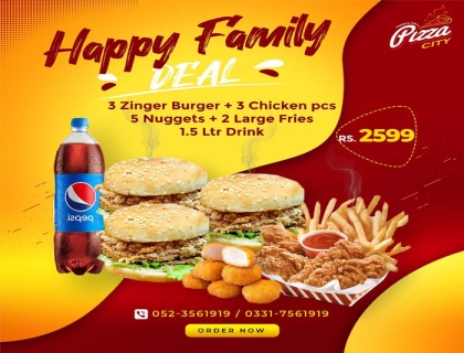 Happy Family Deal by Pizza City