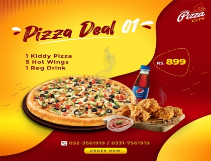 Pizza Deal 1 by Pizza City