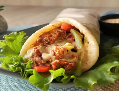 Chicken Cheese Shawarma By Fri Chicks