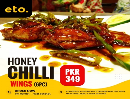 Honey  Chilli Wings by Eto