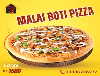 Malai Botti Pizza By Food Palace