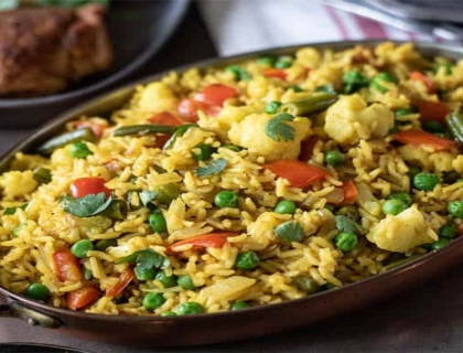 Vegetable Fried Rice By KDF