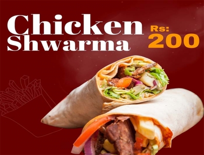 Chicken Shwarma By Delicious Pizza