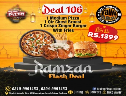 Deal 106 by Big Pan Pizza