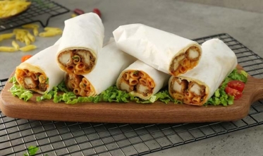 Chicken Cheez shawarma