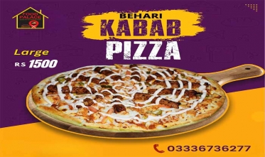 Behari Kabab Pizza By Food Palace