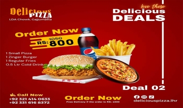 Deal 2 By Delicious Pizza