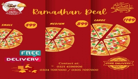 Ramdan Pizza Deal by Paitu Bawarchi