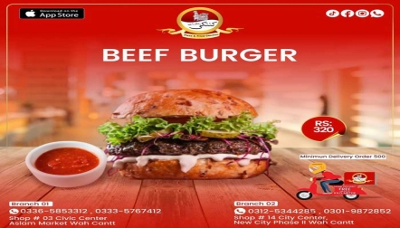 Beef Burger by Kentucky