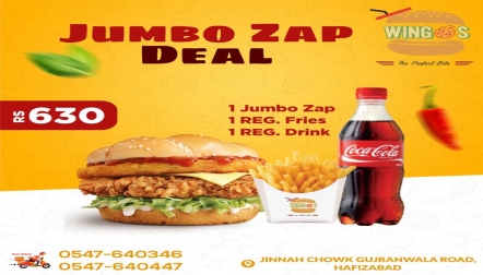 Jumbo Zap Deal at Wingos