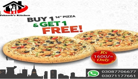 Buy 1 Get 1 at Deal 1 at Tehzeebs Kitchen