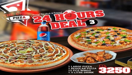 The Crust Pizza Kharian 24 Hours Deal 3