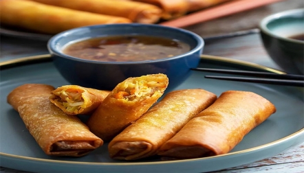 Chicken Spring Rolls By Yummy Food