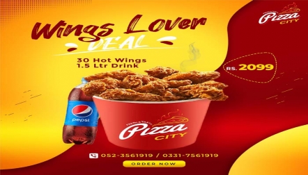 Wings lover Deal by Pizza City