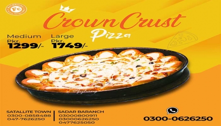 Crown Crust Pizza By Fri Chicks