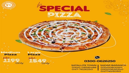 Special Pizza By Fri Chicks