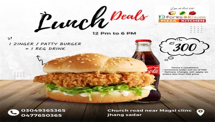 Forks N Kitchen Lunch Deals 3 