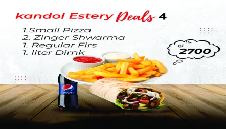 Kandol Eatery Pizza Deal 4